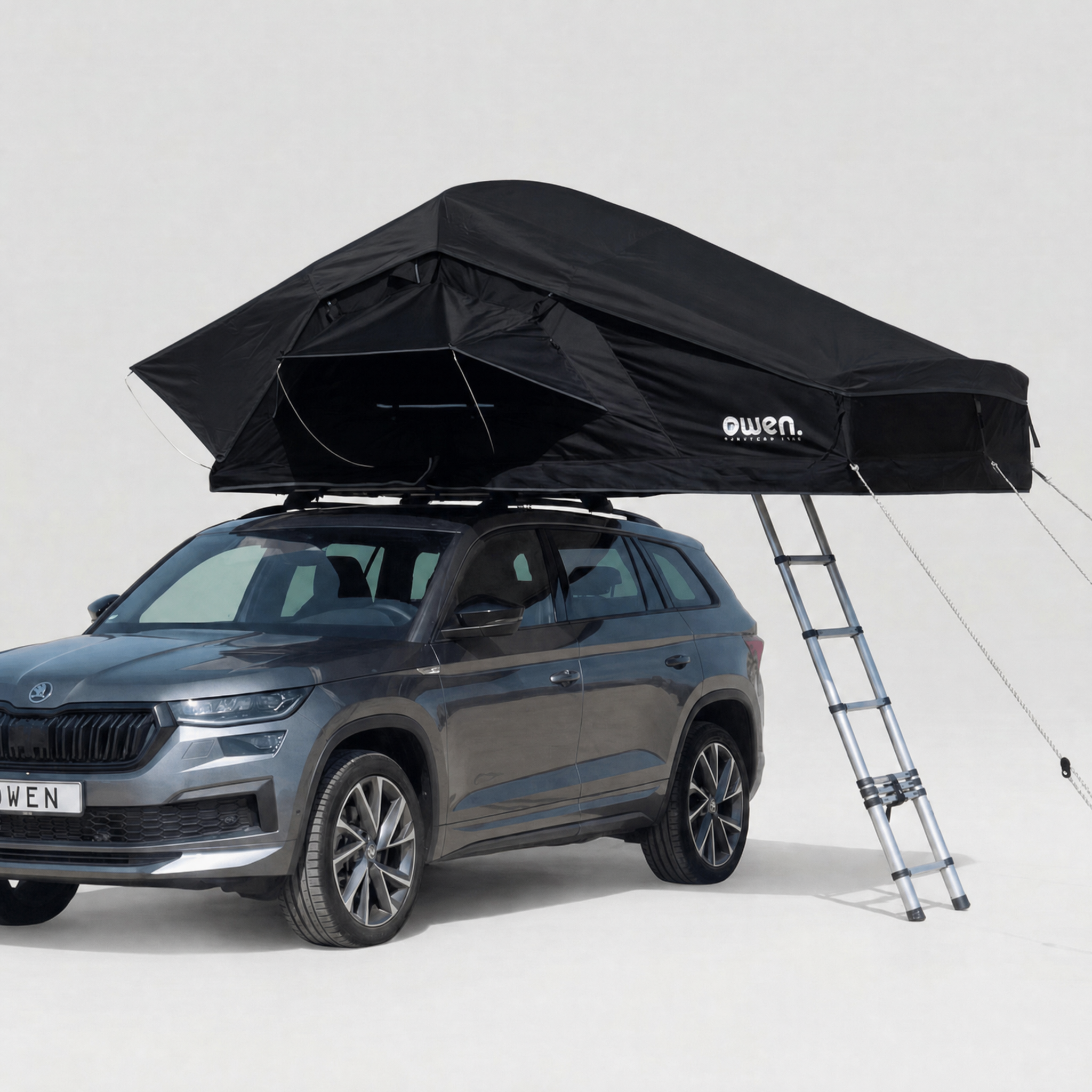 Dachzelt four+ – 4 Personen, 193×240 cm Liegefläche – OWEN
