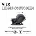 OWEN® 3-in-1 Kindersitz mit ISOFIX 360º Comfy