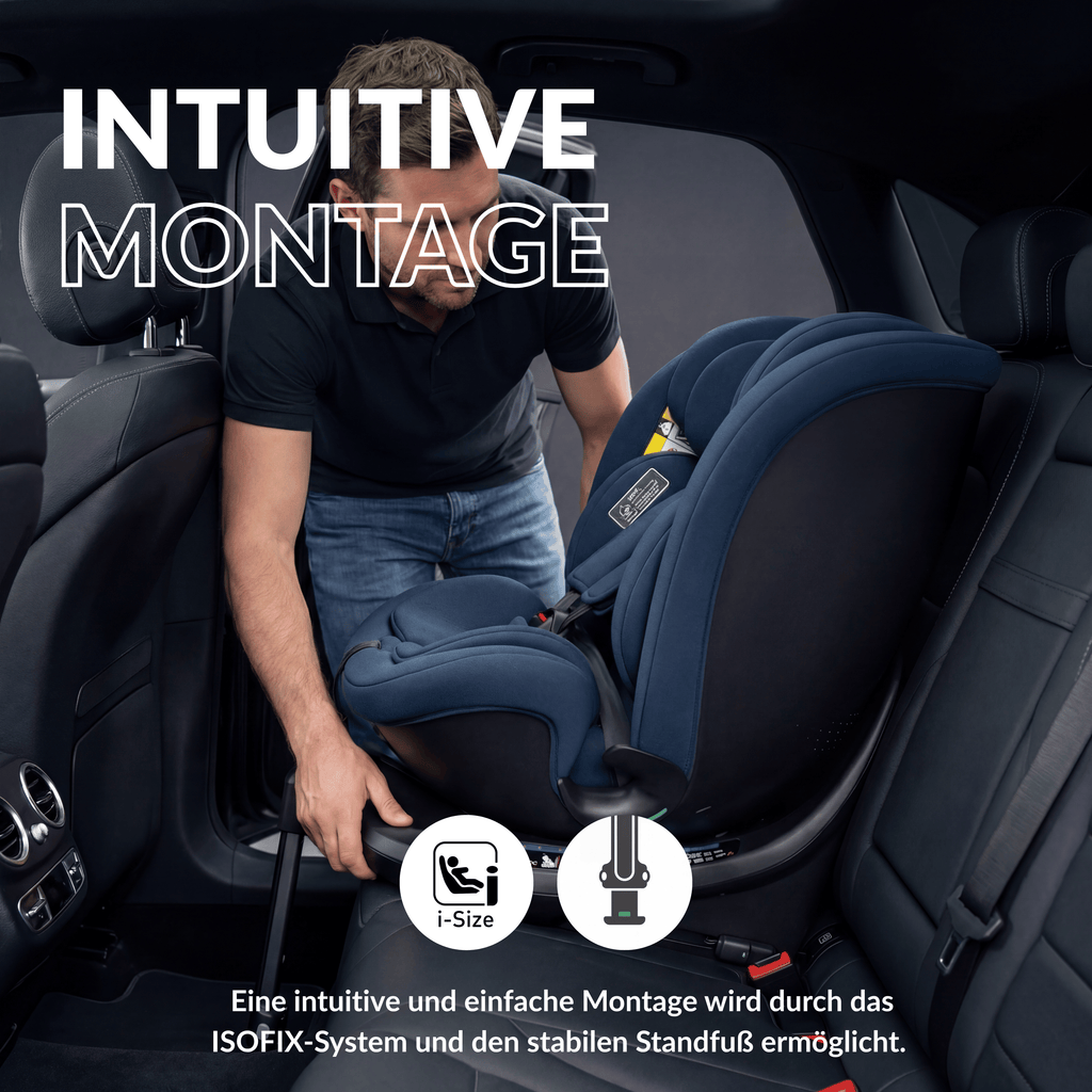 OWEN® 3-in-1 Kindersitz mit ISOFIX 360º Comfy