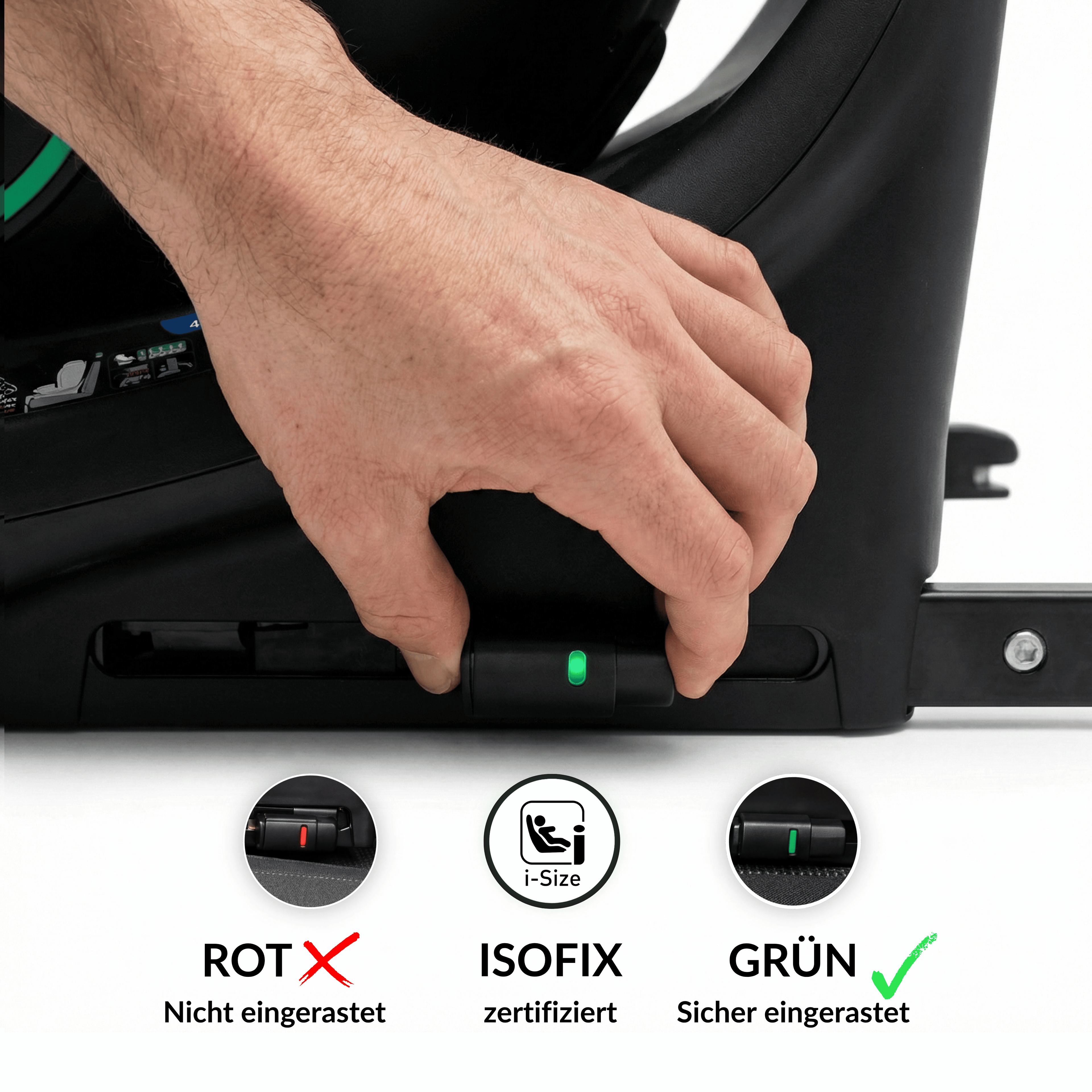 OWEN® 3-in-1 Kindersitz mit ISOFIX 360º Comfy