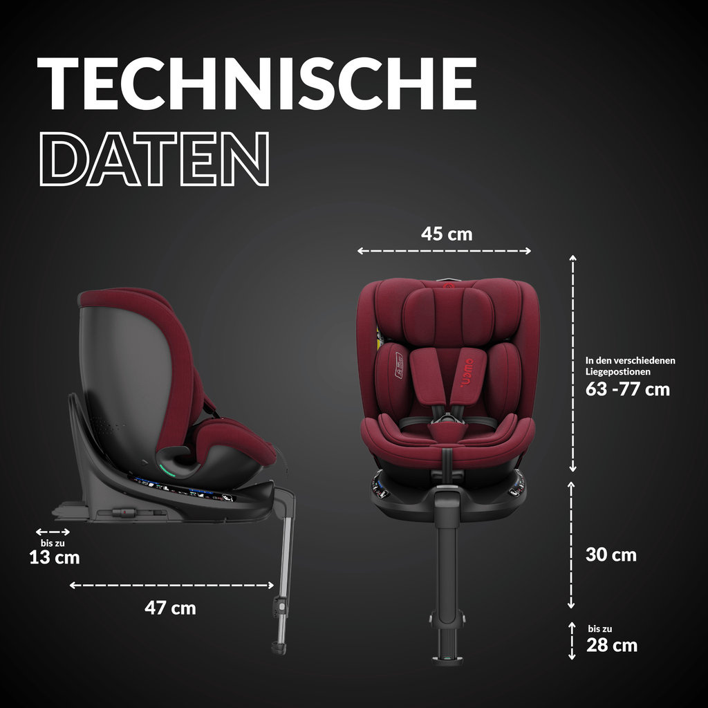OWEN® 3-in-1 Kindersitz mit ISOFIX 360º Comfy