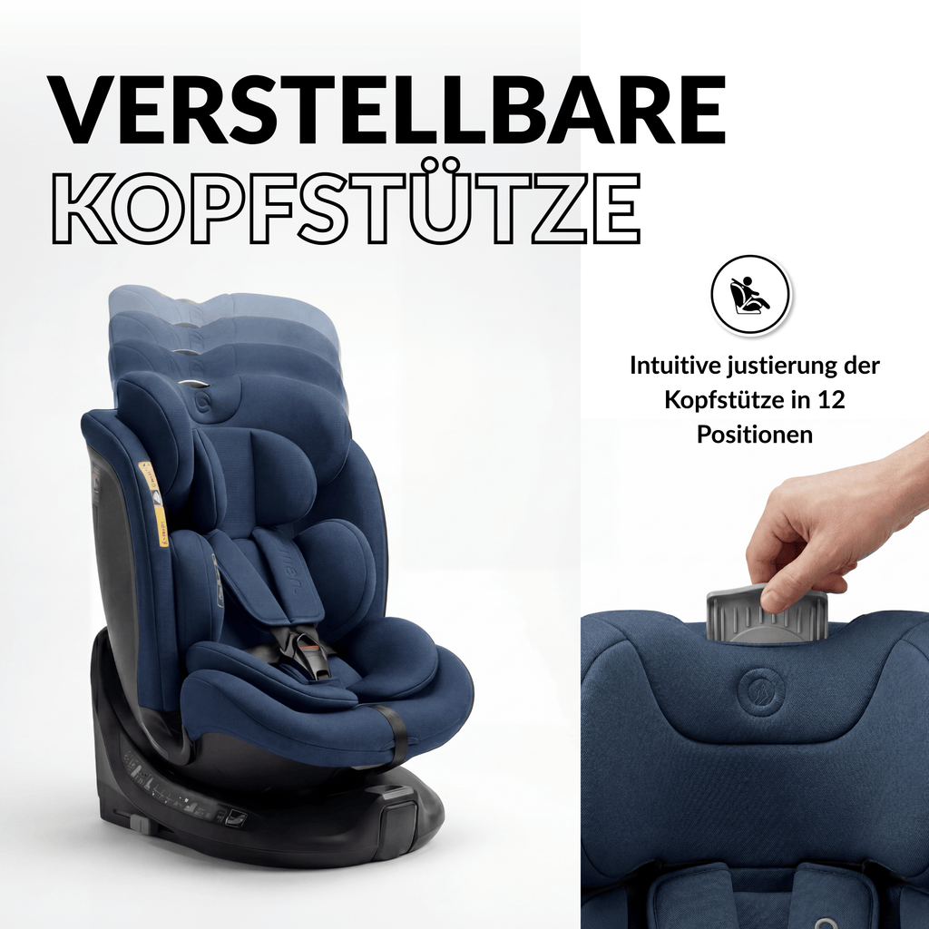 OWEN® 3-in-1 Kindersitz mit ISOFIX 360º Comfy