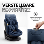 OWEN® 3-in-1 Kindersitz mit ISOFIX 360º Comfy
