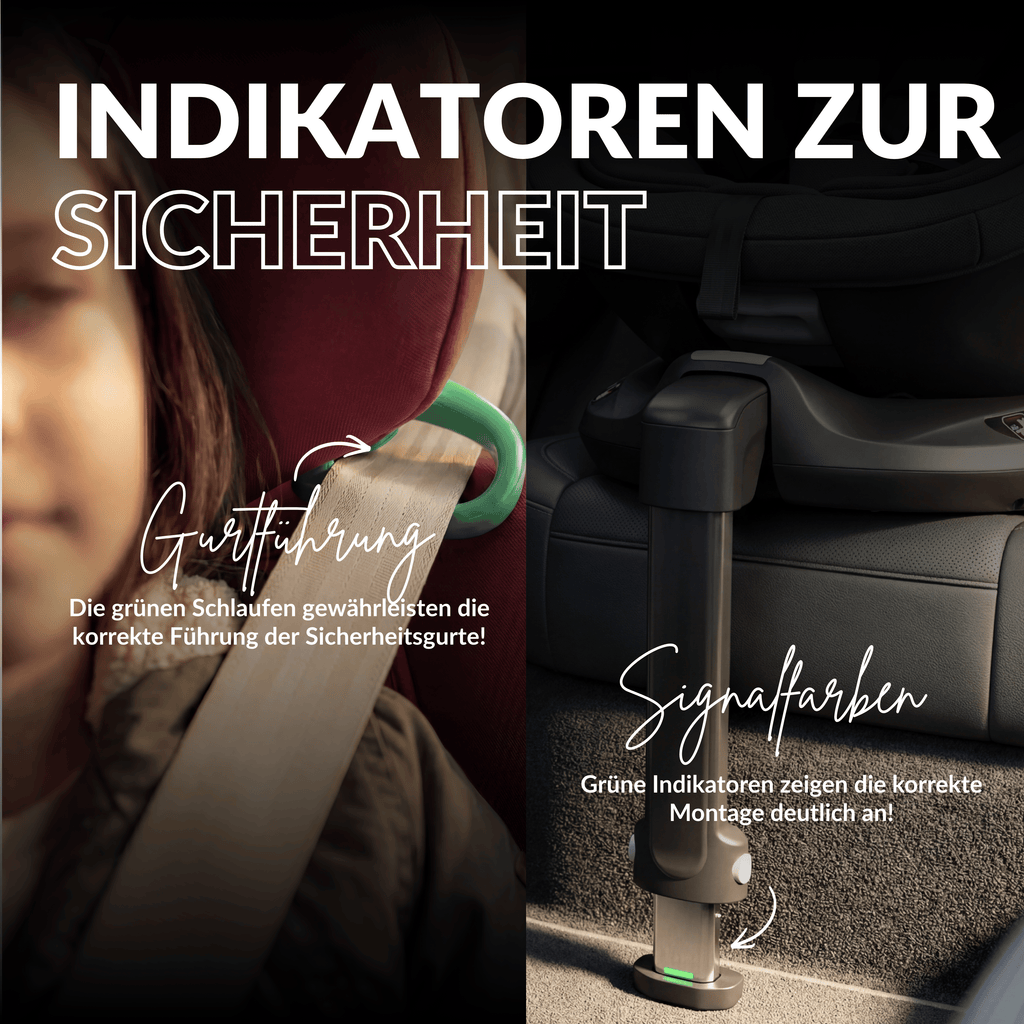 OWEN® 3-in-1 Kindersitz mit ISOFIX 360º Comfy
