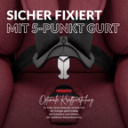OWEN® 3-in-1 Kindersitz mit ISOFIX 360º Comfy