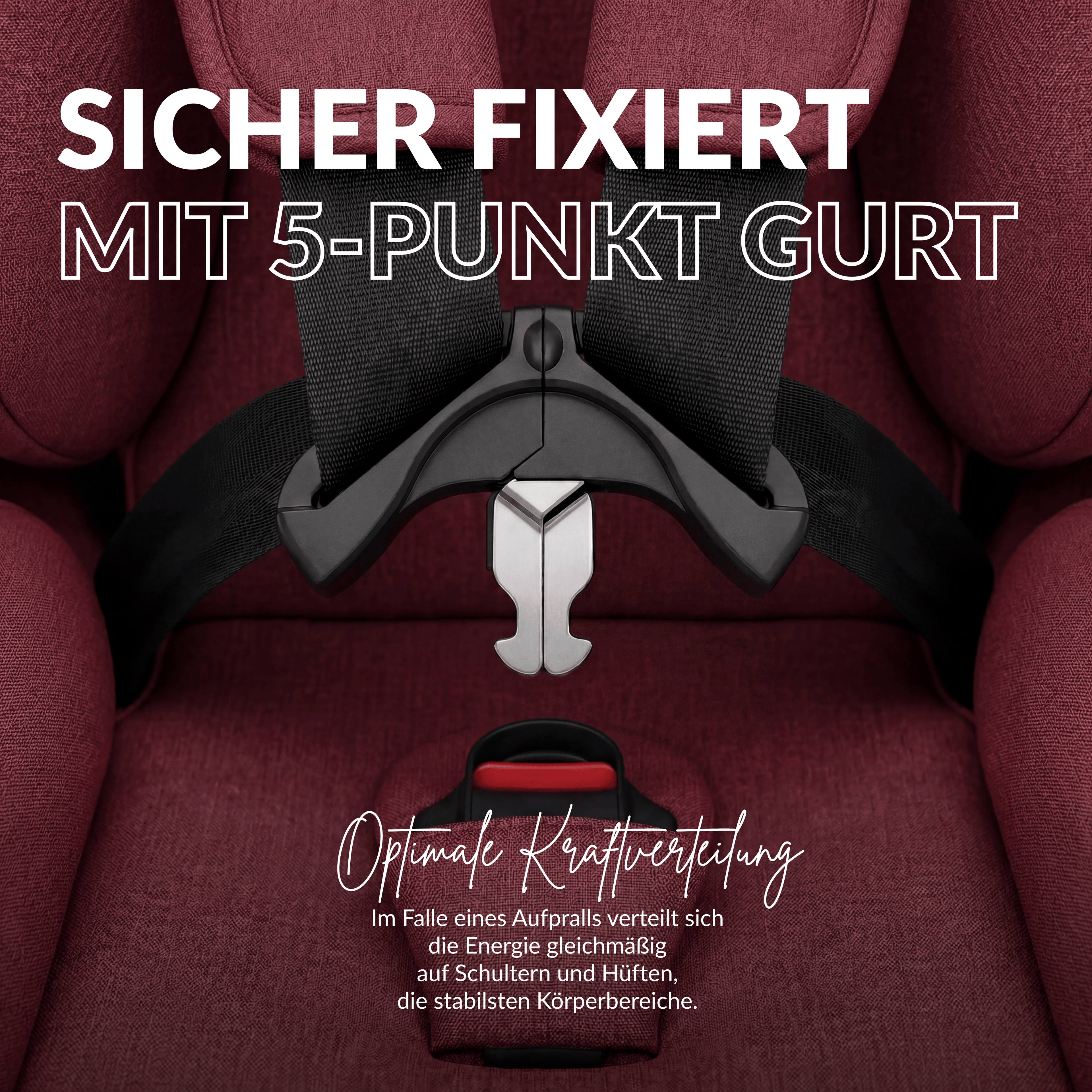 OWEN® 3-in-1 Kindersitz mit ISOFIX 360º Comfy