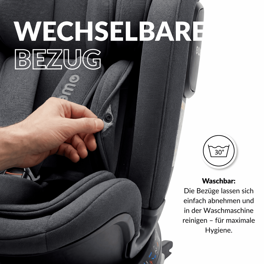 OWEN® 3-in-1 Kindersitz mit ISOFIX 360º Comfy