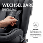 OWEN® 3-in-1 Kindersitz mit ISOFIX 360º Comfy