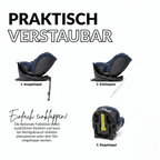 OWEN® 3-in-1 Kindersitz mit ISOFIX 360º Comfy