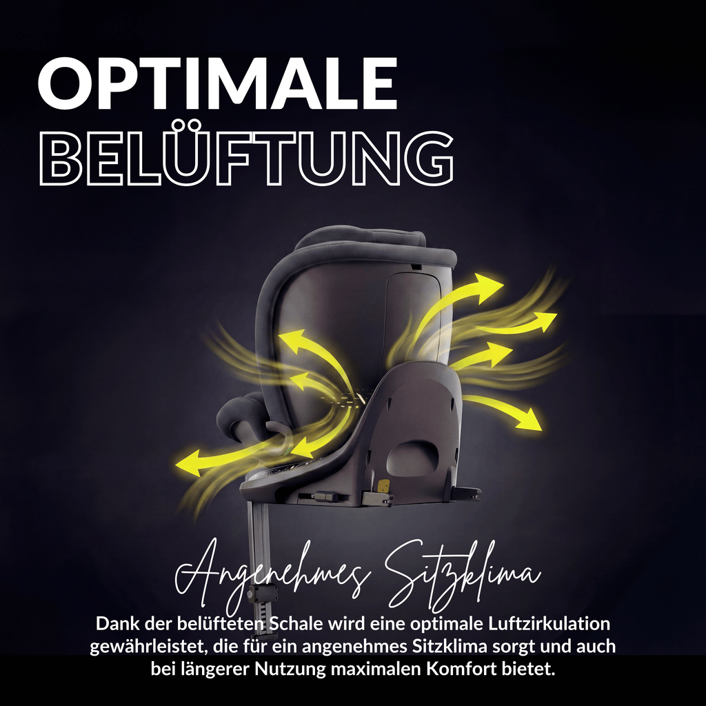 OWEN® 3-in-1 Kindersitz mit ISOFIX 360º Comfy