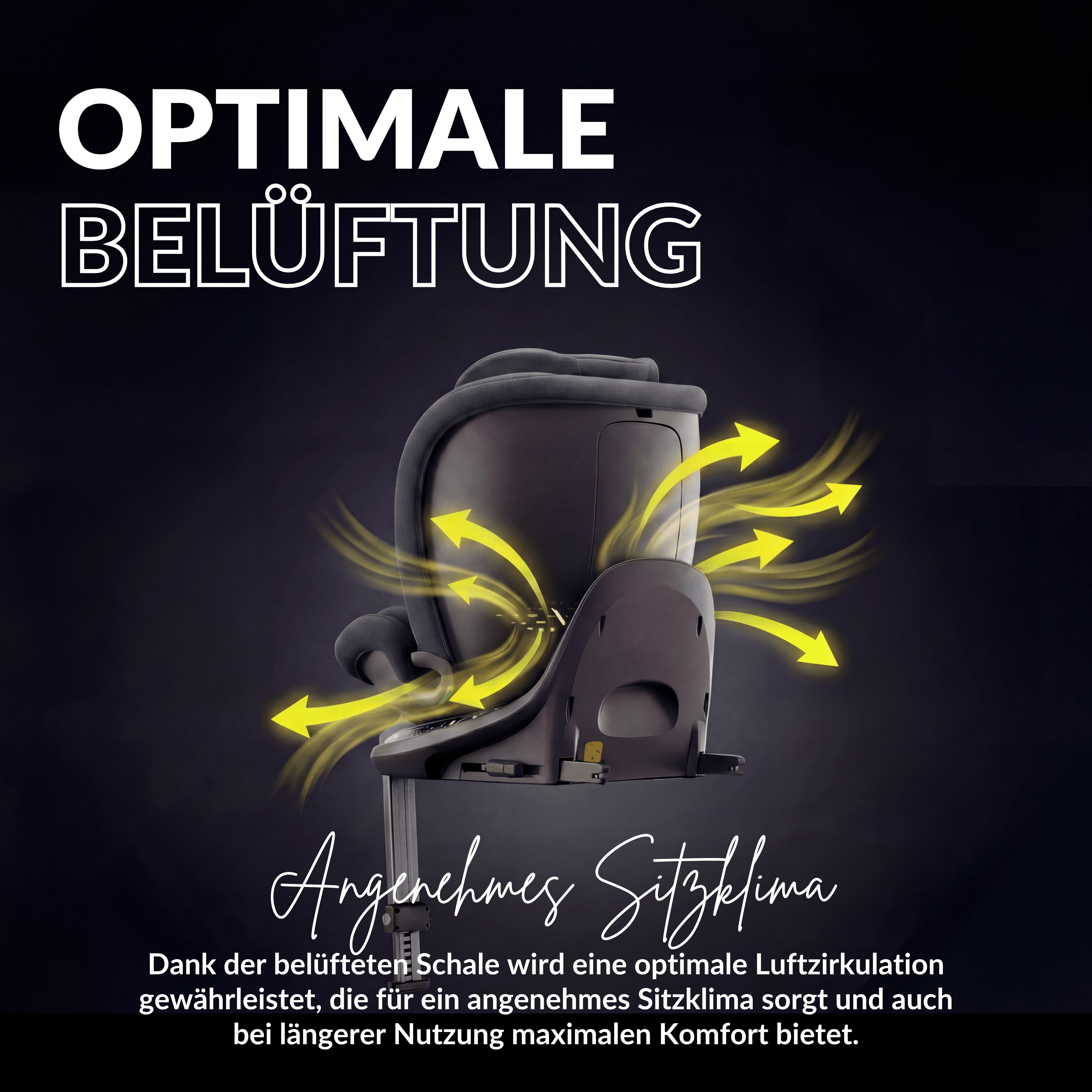OWEN® 3-in-1 Kindersitz mit ISOFIX 360º Comfy