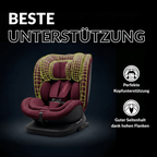 OWEN® 3-in-1 Kindersitz mit ISOFIX 360º Comfy