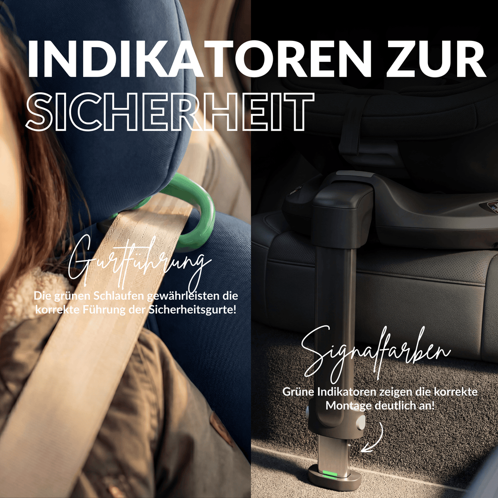 OWEN® 3-in-1 Kindersitz mit ISOFIX 360º Comfy
