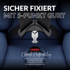 OWEN® 3-in-1 Kindersitz mit ISOFIX 360º Comfy