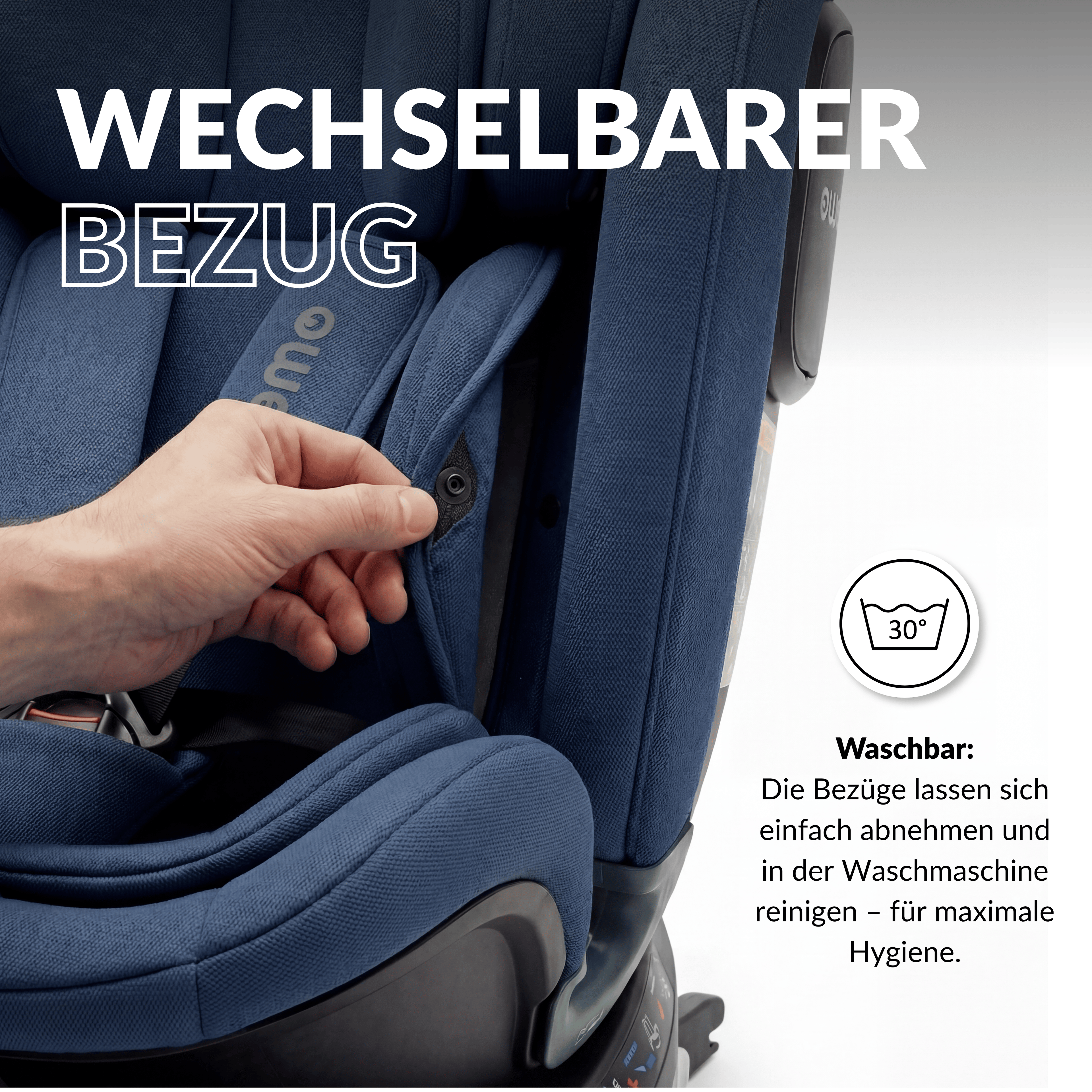 OWEN® 3-in-1 Kindersitz mit ISOFIX 360º Comfy