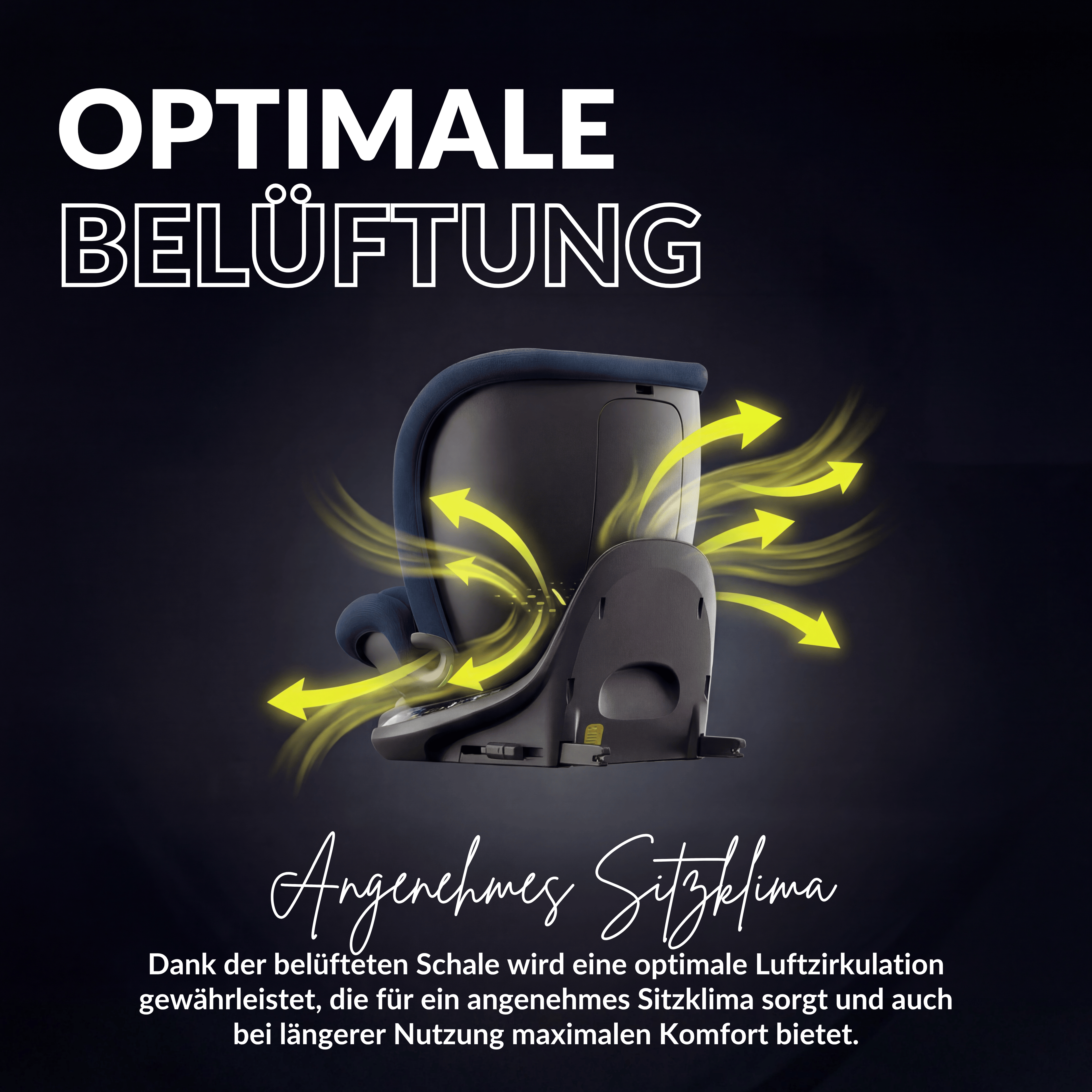 OWEN® 3-in-1 Kindersitz mit ISOFIX 360º Comfy