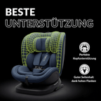 OWEN® 3-in-1 Kindersitz mit ISOFIX 360º Comfy