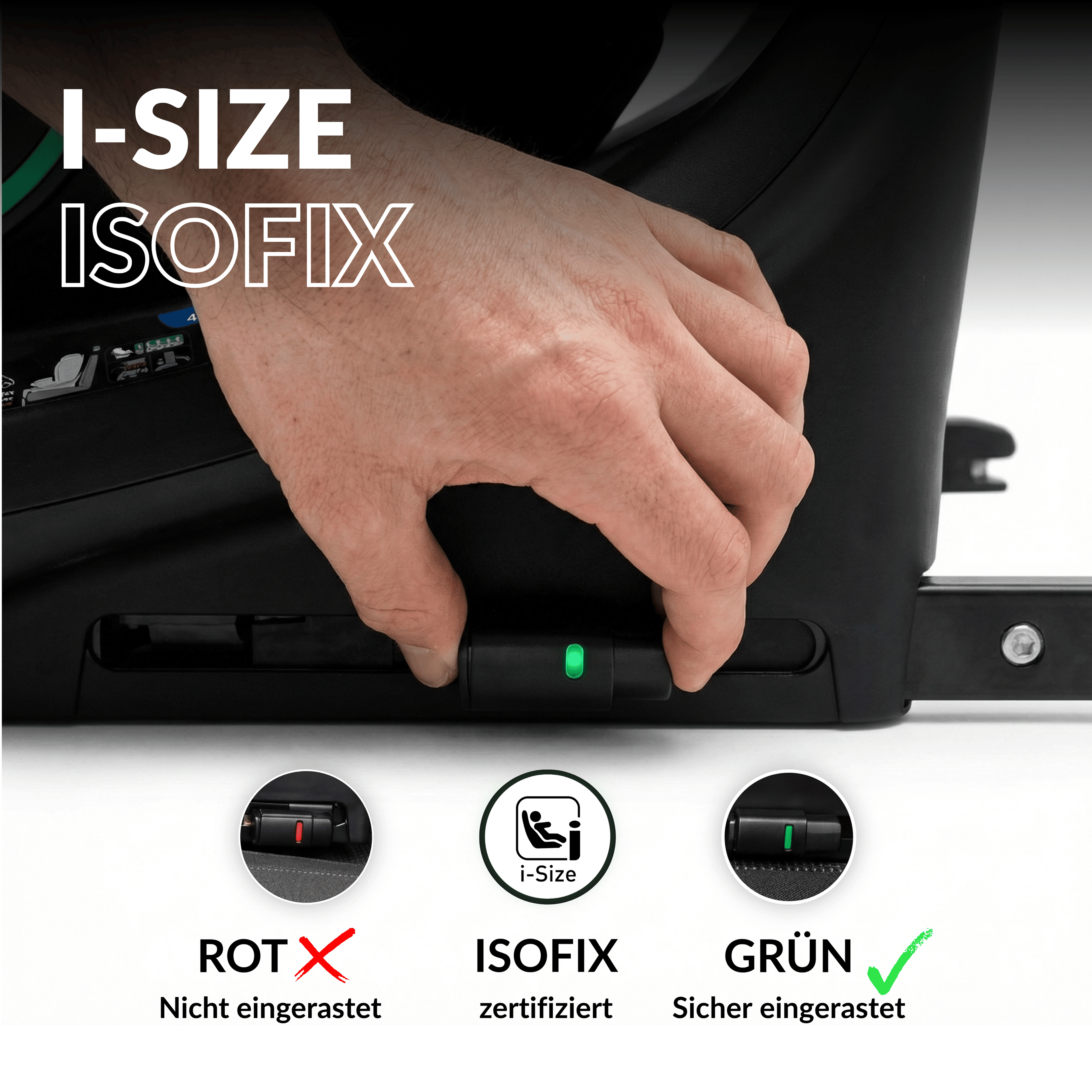 OWEN® 3-in-1 Kindersitz mit ISOFIX 360º Comfy