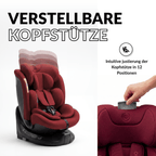 OWEN® 3-in-1 Kindersitz mit ISOFIX 360º Comfy