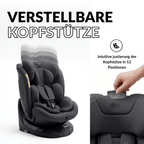 OWEN® 3-in-1 Kindersitz mit ISOFIX 360º Comfy