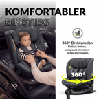 OWEN® 3-in-1 Kindersitz mit ISOFIX 360º Comfy