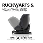 OWEN® 3-in-1 Kindersitz mit ISOFIX 360º Comfy