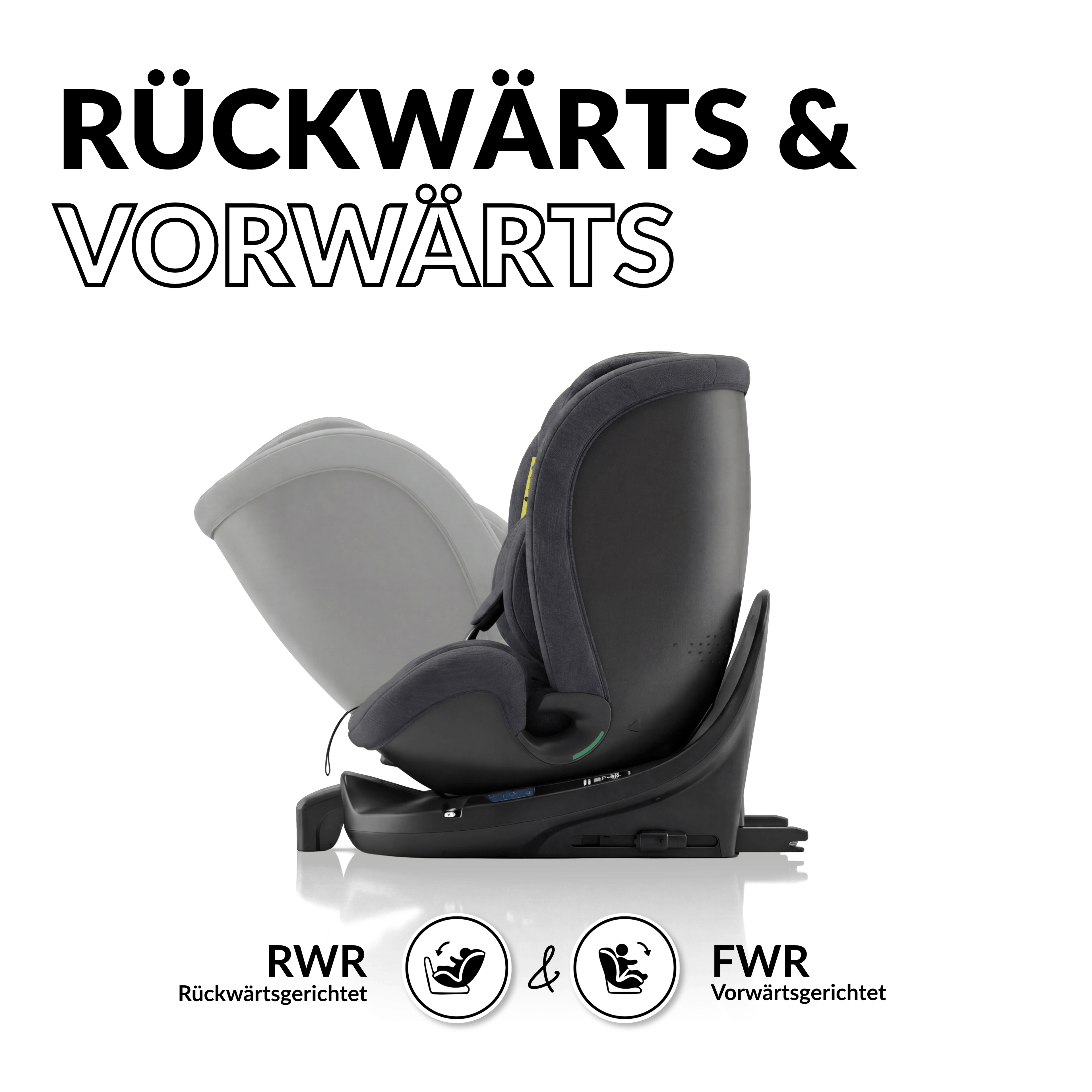 OWEN® 3-in-1 Kindersitz mit ISOFIX 360º Comfy