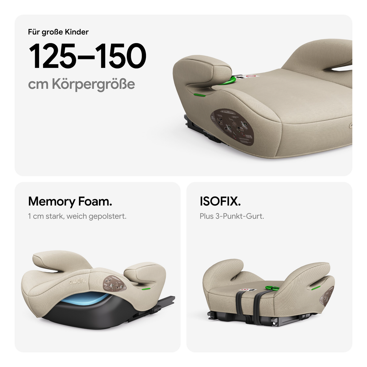 OWEN® Lumova Basic Kindersitzerhöhung