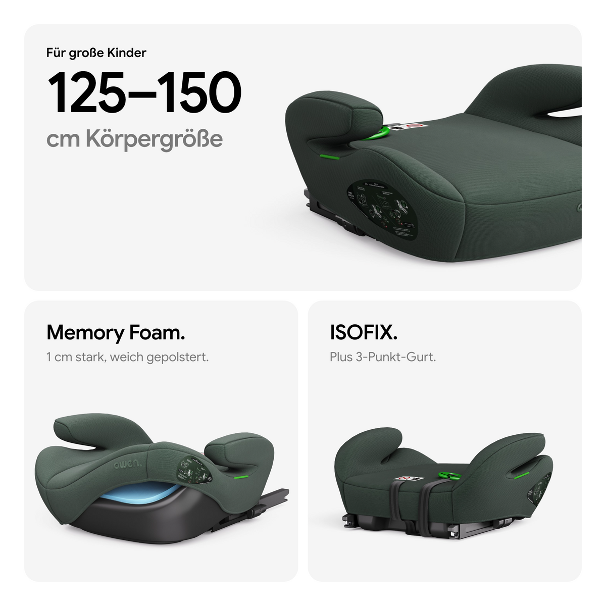 OWEN® Lumova Basic Kindersitzerhöhung