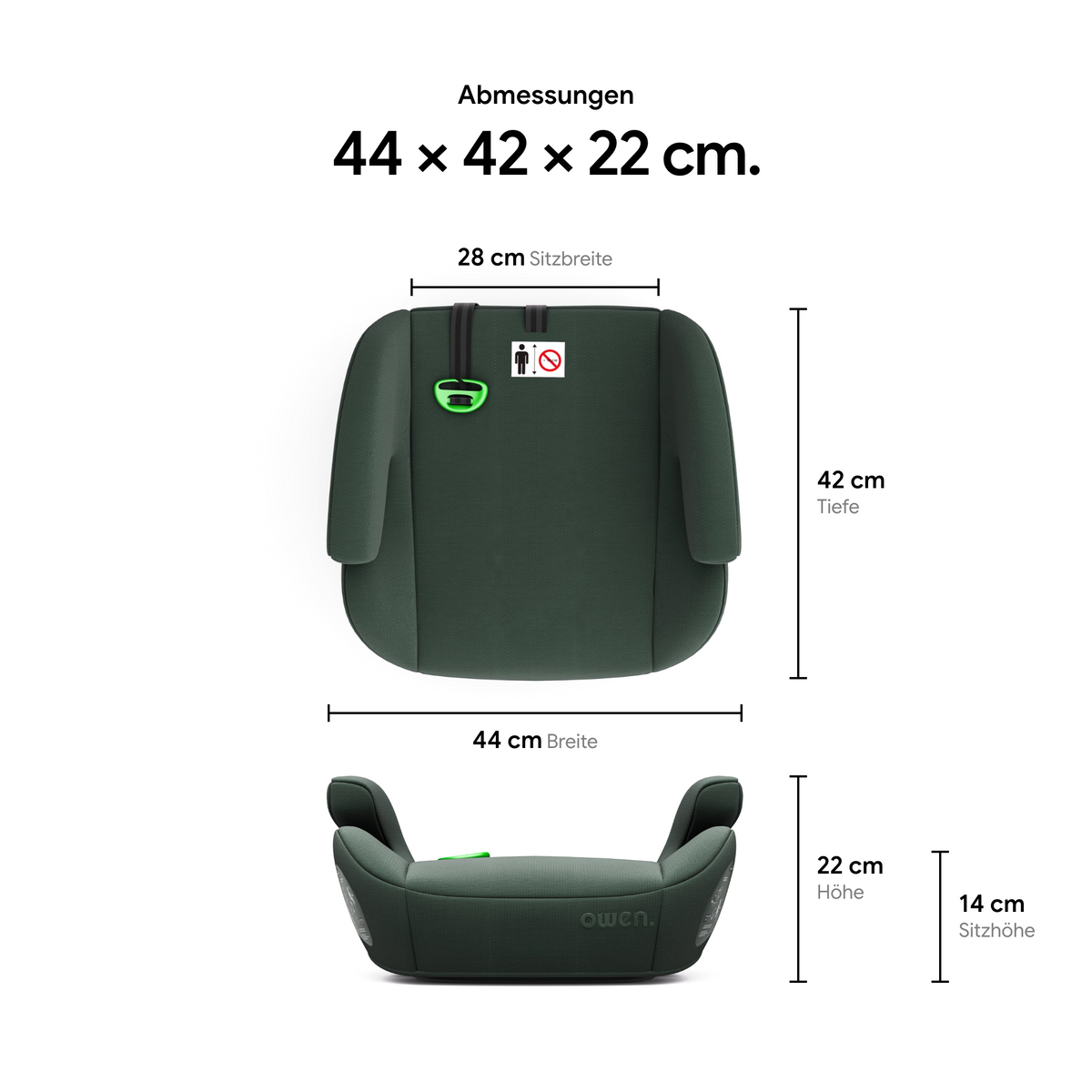 OWEN® Lumova Basic Kindersitzerhöhung