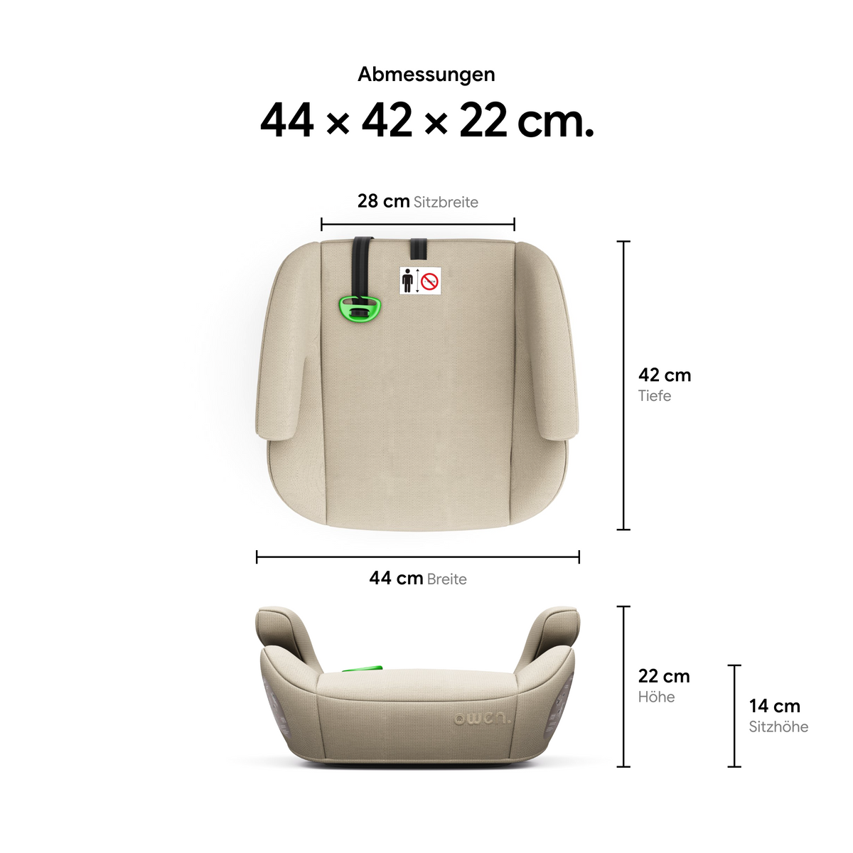 OWEN® Lumova Basic Kindersitzerhöhung