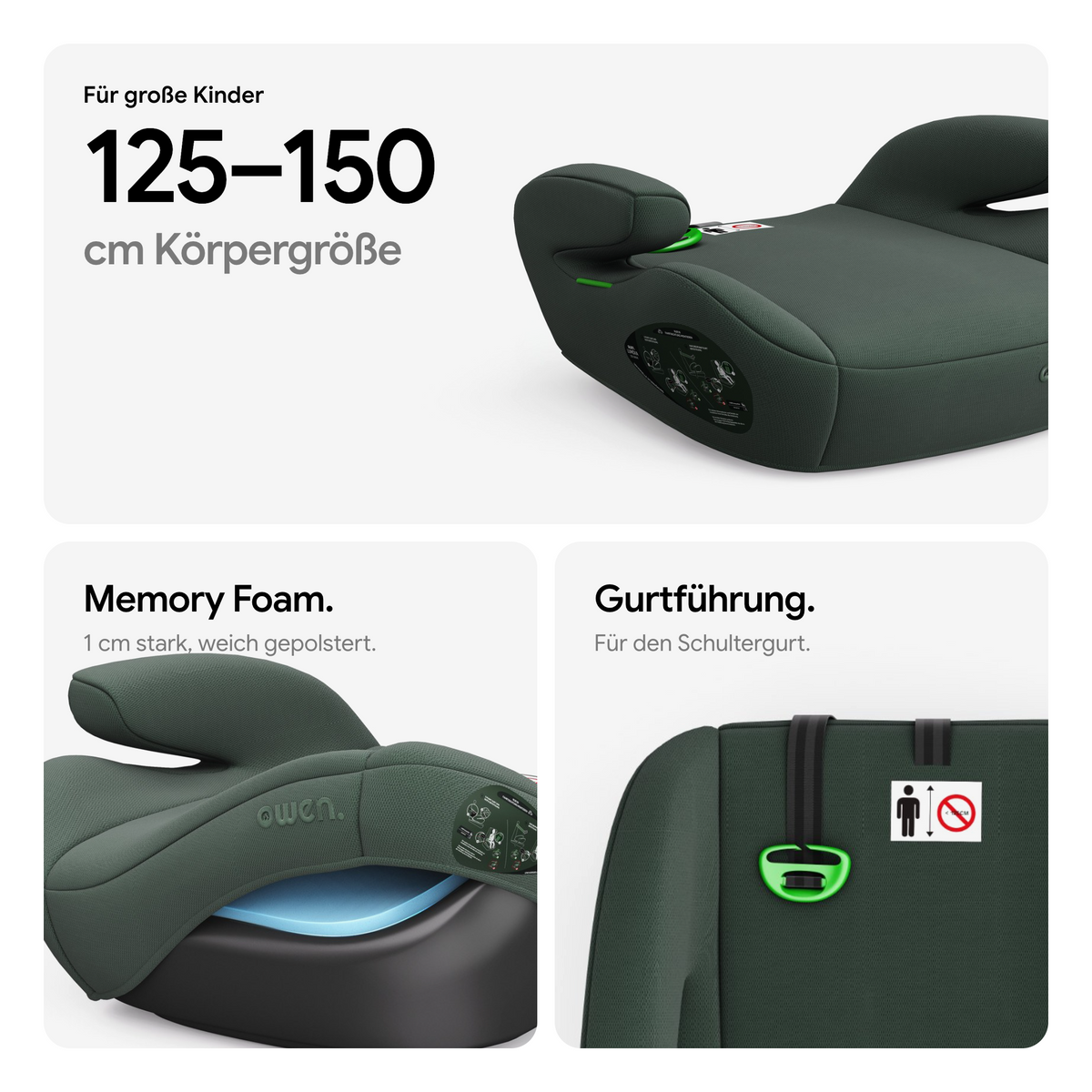 OWEN® Lumova Basic Kindersitzerhöhung