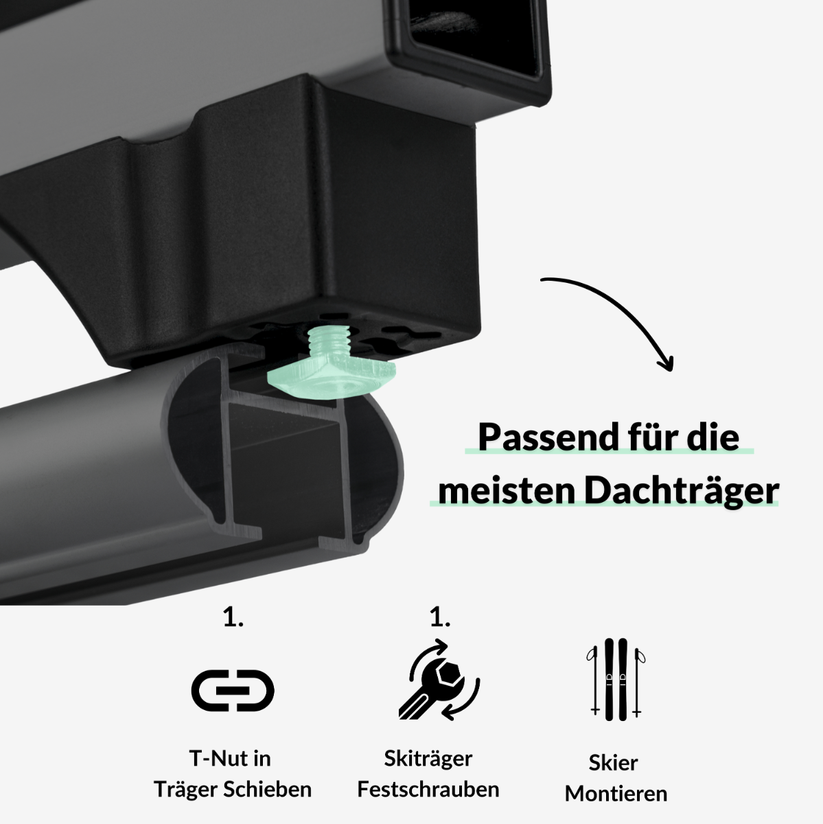 OWEN® Skiträger Basic (Silver Edition)