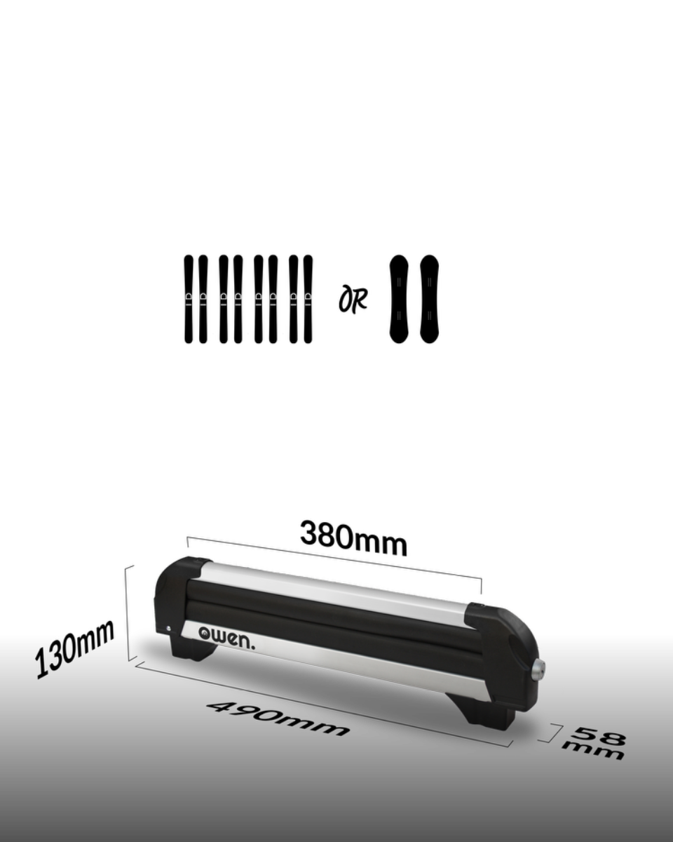 OWEN® Skiträger Basic (Silver Edition)