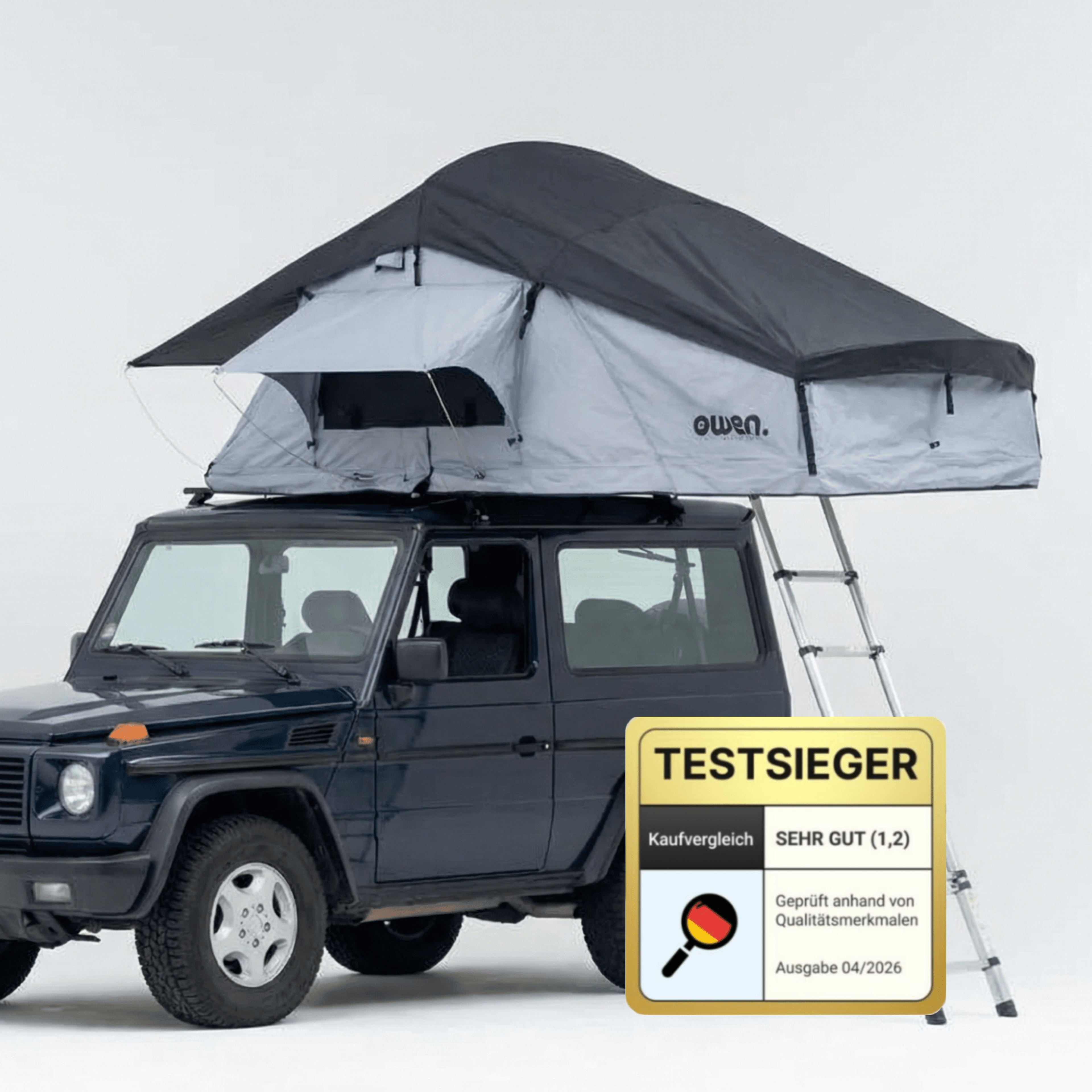 OWEN® two+ Dachzelt (Gray Edition)
