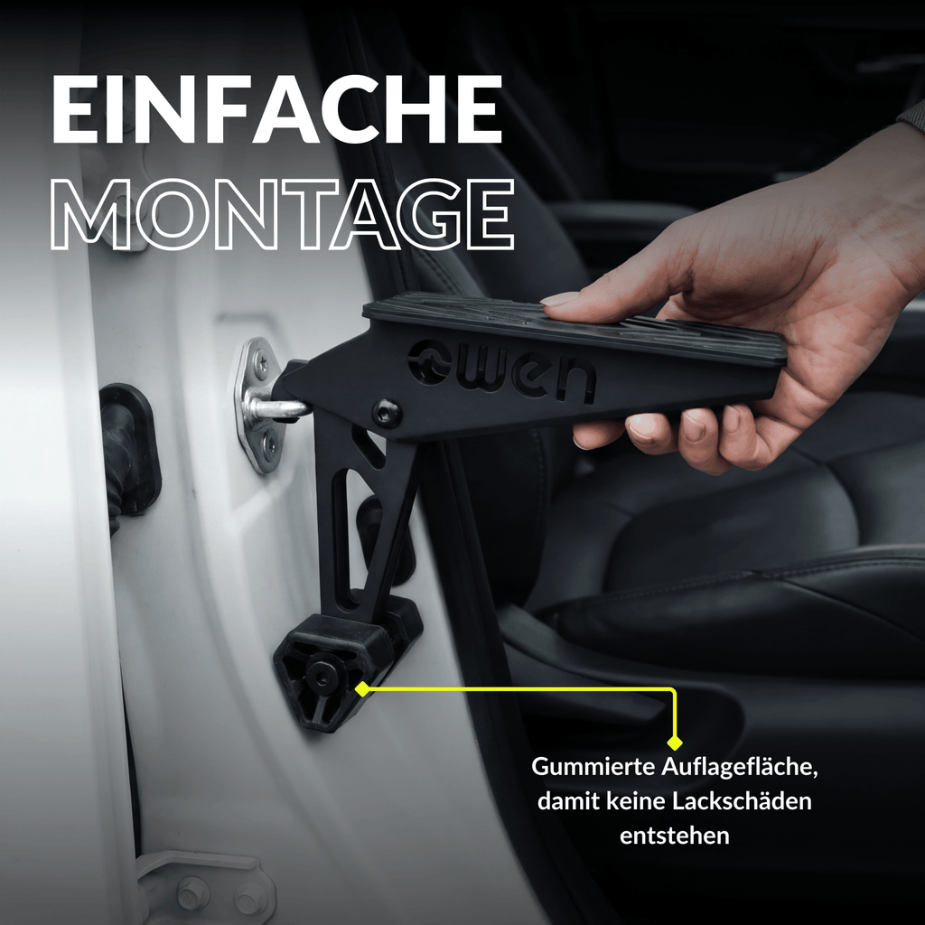 Klappbares Türpedal für Auto, Türstufe für U Haken Verriegelung - OWEN
