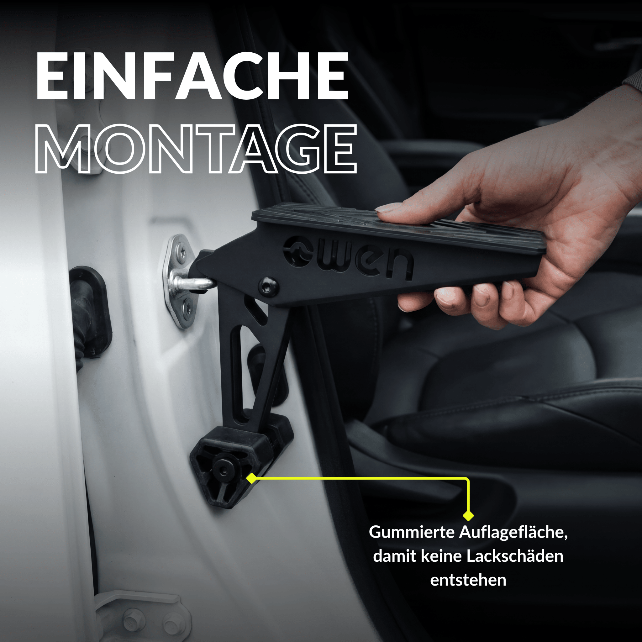 Klappbares Türpedal für Auto, Türstufe für U Haken Verriegelung - OWEN