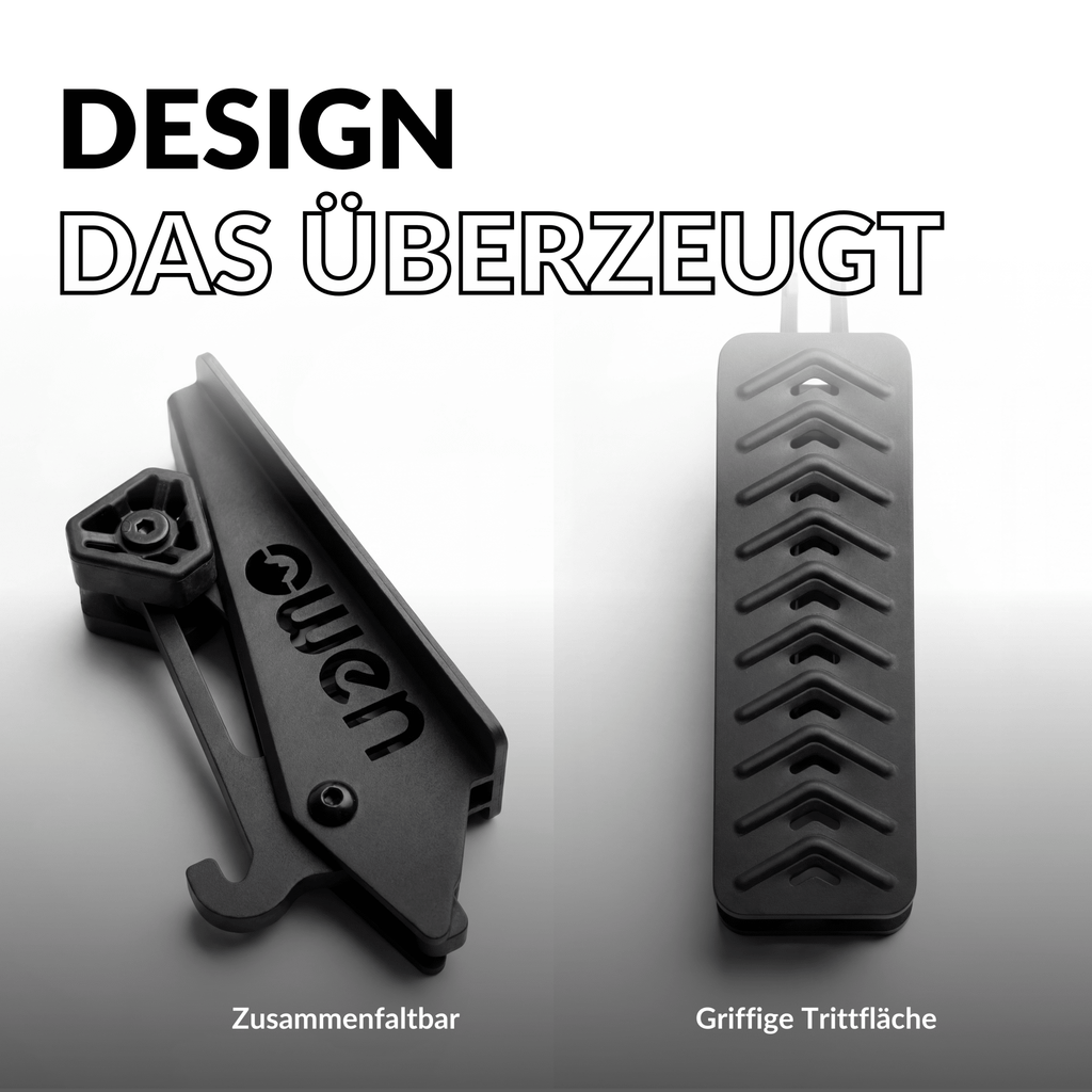 Klappbares Türpedal für Auto, Türstufe für U Haken Verriegelung - OWEN