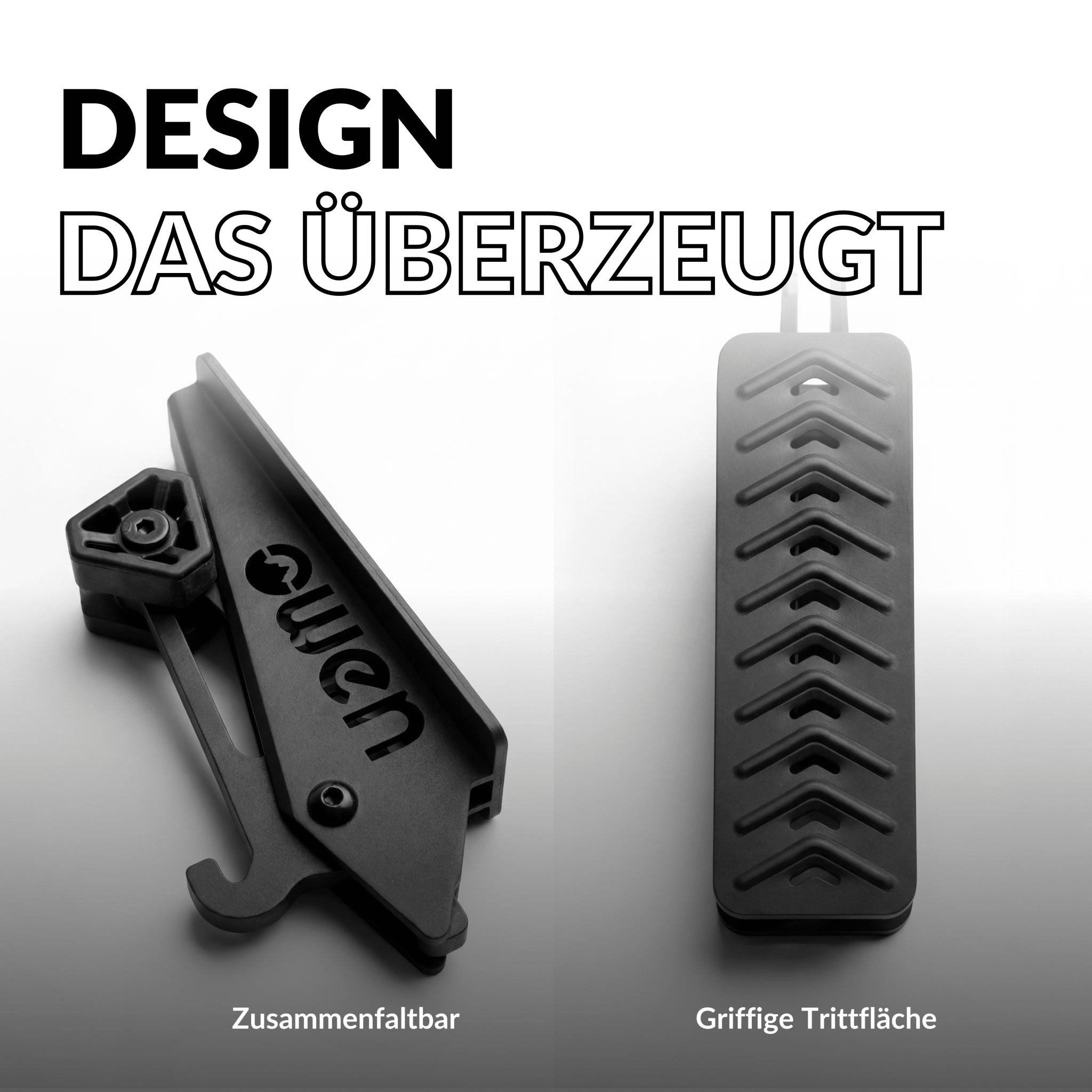 Klappbares Türpedal für Auto, Türstufe für U Haken Verriegelung - OWEN