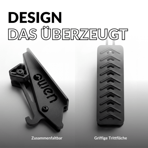 Klappbares Türpedal für Auto, Türstufe für U Haken Verriegelung - OWEN