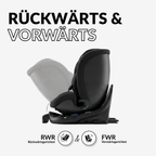 OWEN® 3 - in - 1 Kindersitz mit ISOFIX 360º Comfy - OWEN