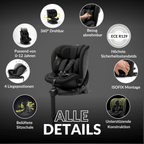 OWEN® 3 - in - 1 Kindersitz mit ISOFIX 360º Comfy - OWEN