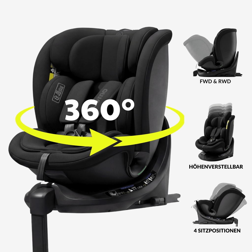 OWEN® 3 - in - 1 Kindersitz mit ISOFIX 360º Comfy - OWEN