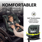 OWEN® 3 - in - 1 Kindersitz mit ISOFIX 360º Comfy - OWEN