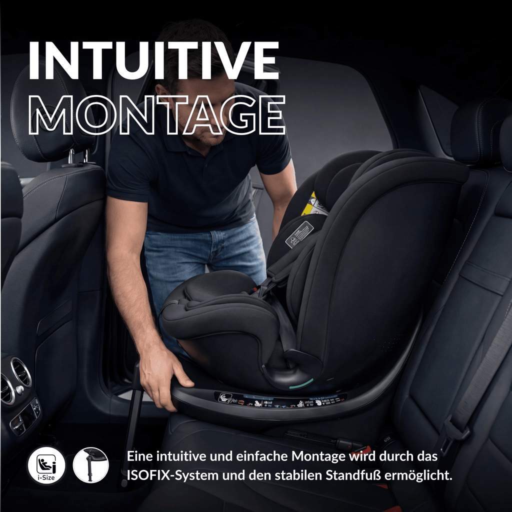 OWEN® 3 - in - 1 Kindersitz mit ISOFIX 360º Comfy - OWEN