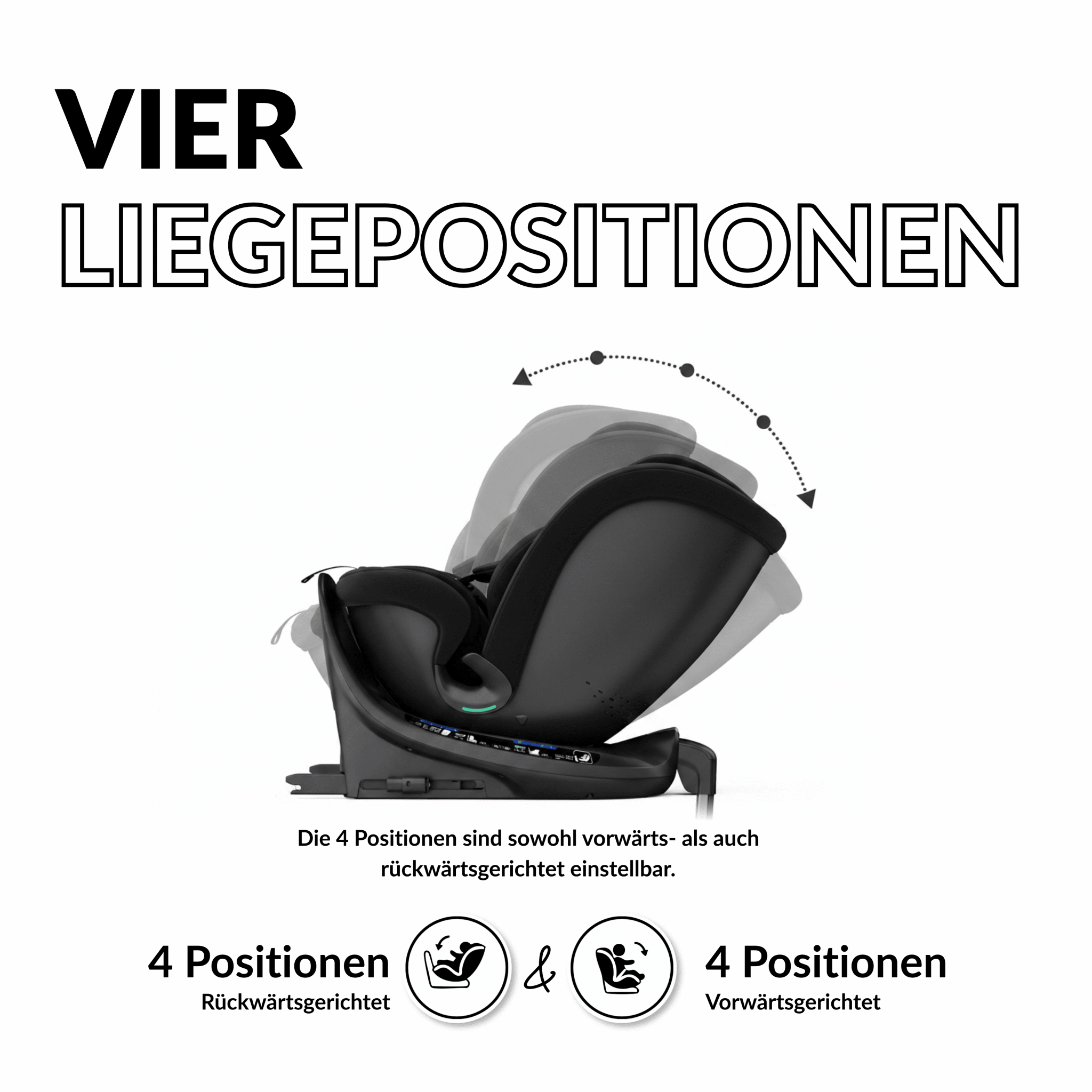 OWEN® 3 - in - 1 Kindersitz mit ISOFIX 360º Comfy - OWEN