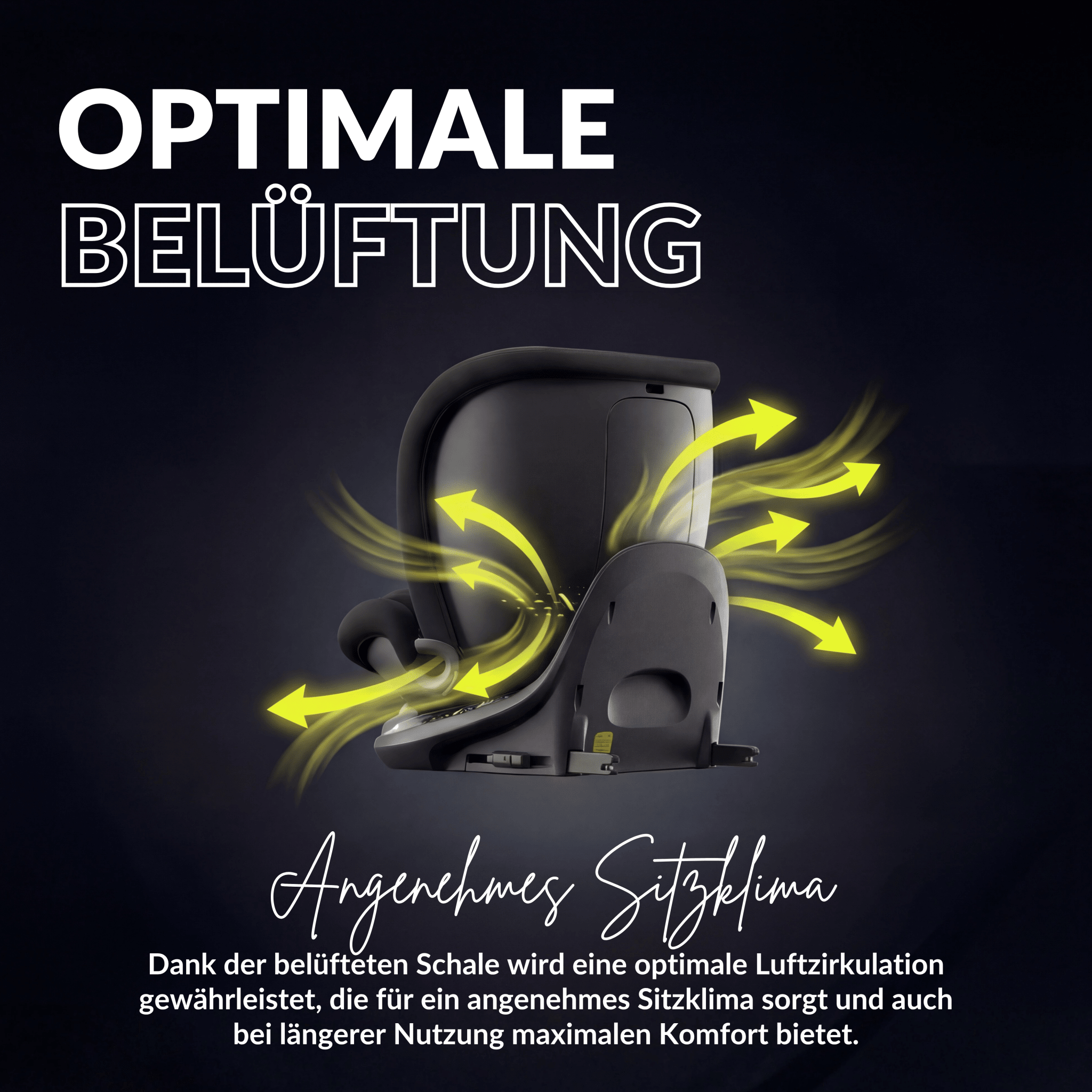 OWEN® 3 - in - 1 Kindersitz mit ISOFIX 360º Comfy - OWEN