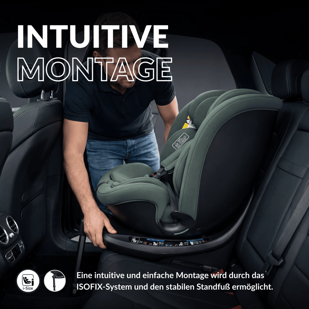 OWEN® 3 - in - 1 Kindersitz mit ISOFIX 360º Comfy - OWEN
