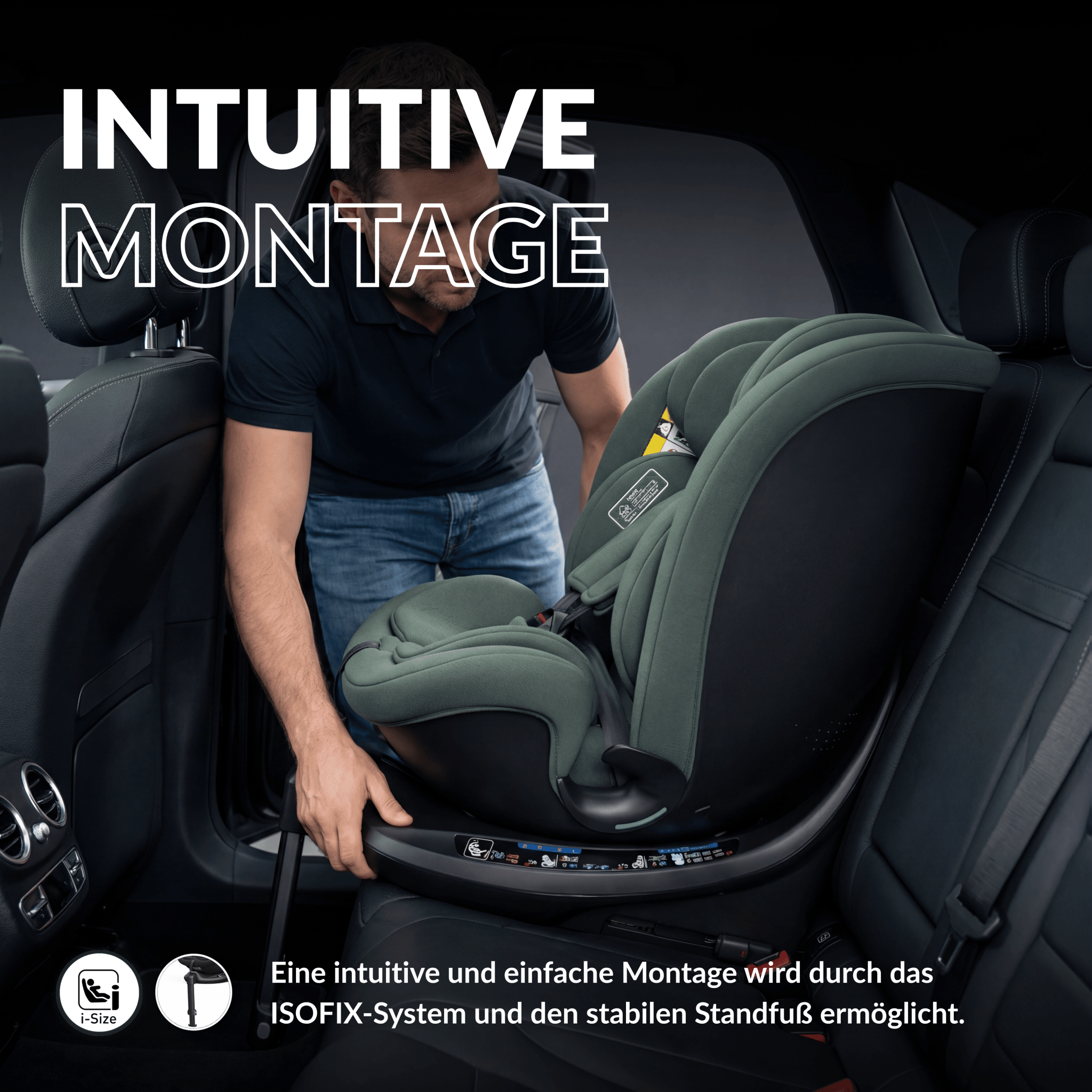 OWEN® 3 - in - 1 Kindersitz mit ISOFIX 360º Comfy - OWEN