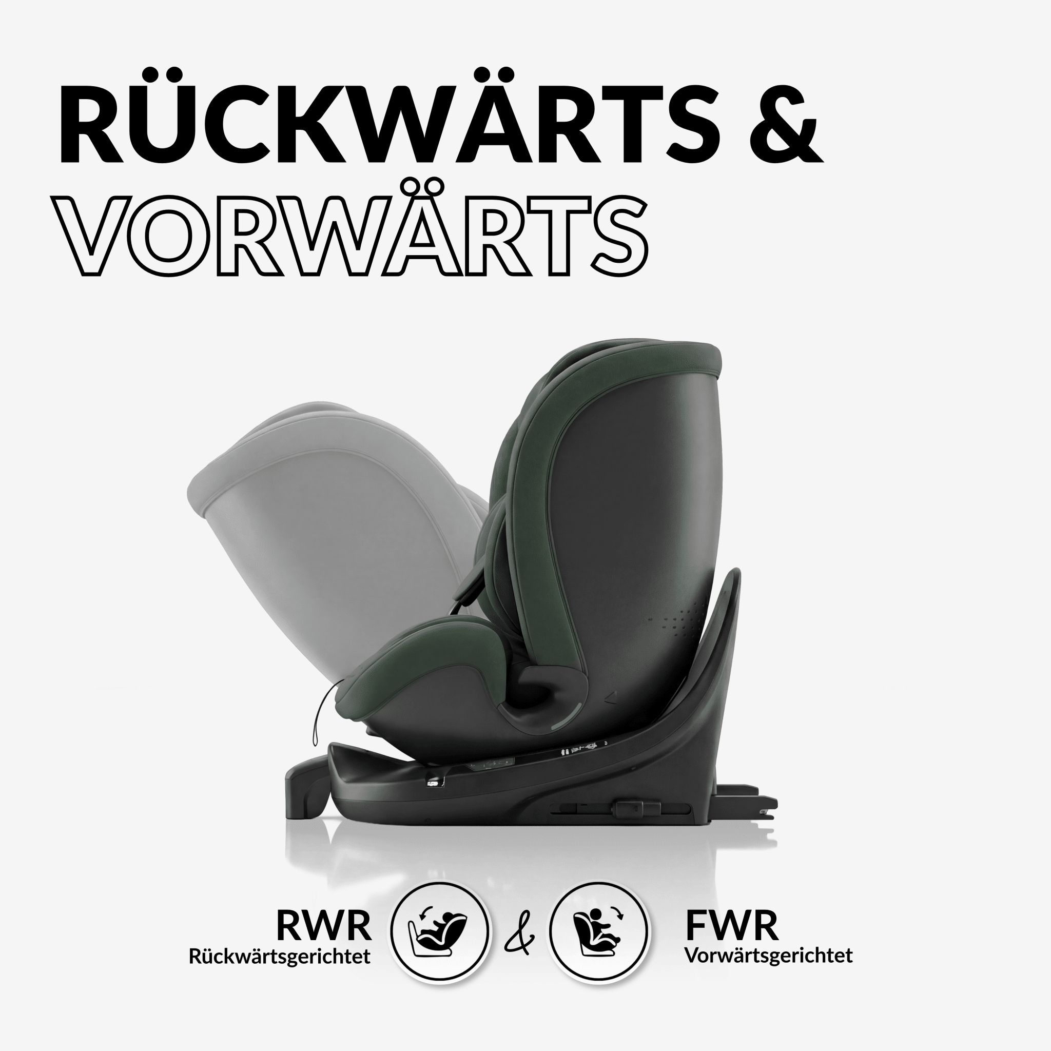 OWEN® 3 - in - 1 Kindersitz mit ISOFIX 360º Comfy - OWEN